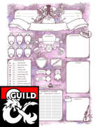 DEUTSCH - D&D 5E - BARDE - Character Sheets