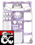 DEUTSCH - D&D 5E - HEXENMEISTER - Character Sheets