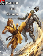 Path of the Zenith - Monk Subclass (2024 Rules)