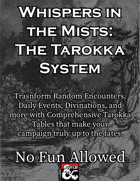 Whispers in  the Mists: The Tarokka System