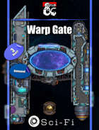 Warp Gate - animated sci-fi space battle map pack w/Fantasy Grounds support - TTRPG Map