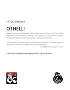 FR-DC-BINGO-5 Othelli