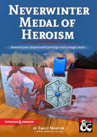 Neverwinter Medal of Heroism (and STL for 3D printing)