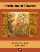 Heroic Age of Tekumel Quickstart (Beta)