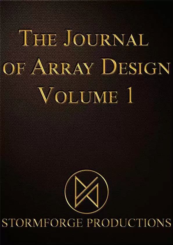 Journal of Array Design Volume 1 Cards - Stormforge Productions | Burnt ...