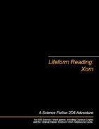 Lifeform Reading: Xorn