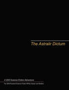 The Astralir Dictum