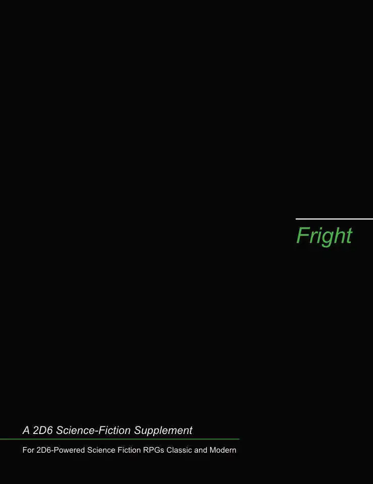 Fright — publisher cover