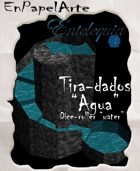 Tira-dados Cascada circular "Agua"(tabloide) Dice roller Circular cascade "Water"