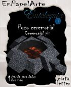 Pozo ceremonial / Ceremonial pit (carta)