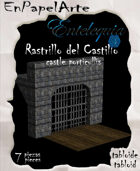 Rastrillo del castillo / Castle porticullis (Tabloide)