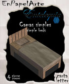 Camas simples Individuales/ Simple Beds single