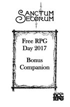 Sanctum Secorum - Episode #25b (Free RPG Day 2017 Companion)