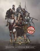 Lex Arcana RPG - Complete Set Paper minis