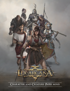Lex Arcana RPG - Complete Set Paper minis