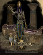 Lex Arcana RPG - Aegyptus Paper minis