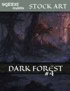 Stock Art Background: Dark Forest #4