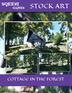 Stock Art: Cottage in the Forest