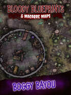 36x24 Battlemap - Boggy Bayou