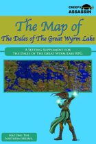 The Map of The Dales of The Great Wyrm Lake