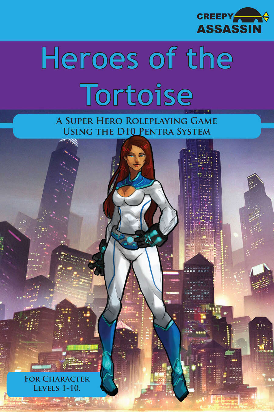 Heroes of the Tortoise: A Super Hero Roleplaying Game CORE Version - Creepy  Assassin | DriveThruRPG