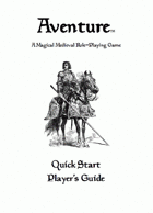 Aventure Quick Start Player's Guide