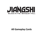 Jiangshi PNP All Gameplay Cards