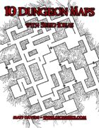 10 Dungeon Maps with Seed Ideas