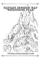 Fantasy Dungeon Map "Whispering Peak"