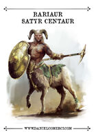 Bariaur - Satyr Centaur Stock Art