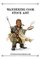 Wandering Cook Stock Art