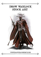 Drow Warlock Stock Art