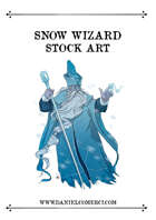 Snow Wizard Stock Art