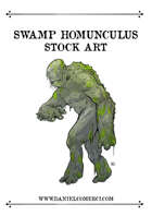 Swamp Homunculus Stock Art