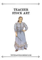 Western Female Teacher Stock Art