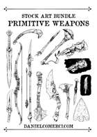 Primitive Weapons Stock Art