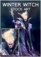 Winter Witch Stock Art