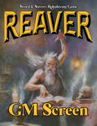 Reaver Sword & Sorcery Rolepaying Game GM Screen