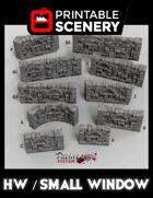 Rampage Heavy Low Risers - Printable Scenery