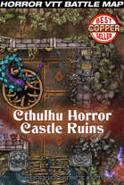 Fantasy Battle Maps: Cthulhu Horror Castle Ruins
