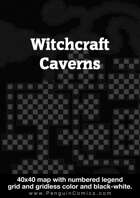 VTT Battle Maps: Witchcraft Caverns - 40x40