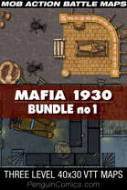 VTT BattleMaps: Mafia 1930 | 40x30 maps [BUNDLE]