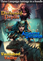 Campaign Settings / Packs | Fantasy, Atlantis & Dinos [BUNDLE]
