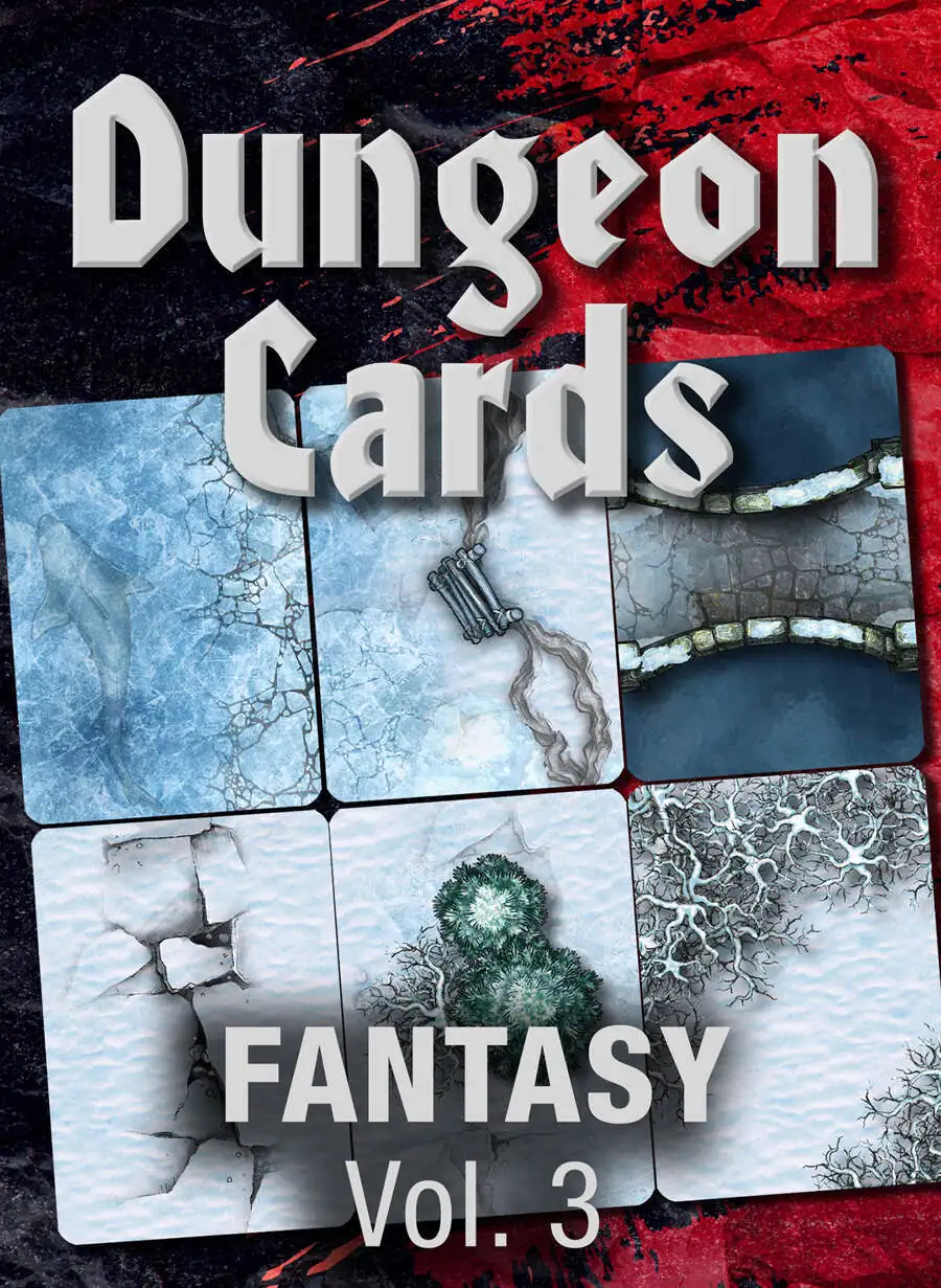 Dungeon Cards: Fantasy, Volume 3 - Ice & Snow