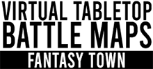 Fantasy Town VTT Battlemaps