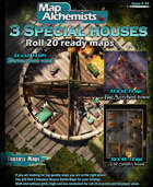 3 Special houses for fantasy settings.