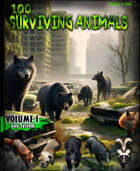 100 Surviving Animal tokens  Volume I