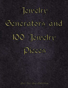 Jewelry Generator and 100 Jewelry Pieces