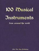 100 Musical Instruments From Around the World