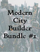 Modern City Builder Bundle #1 [BUNDLE]